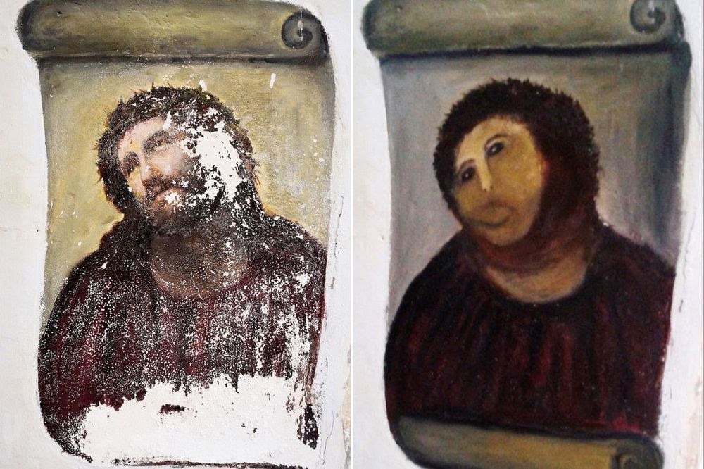 Ecce Homo, a restauração fracassada que salvou uma cidade