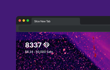 Slice New Tab - Customize, Monetize, Earn small promo image