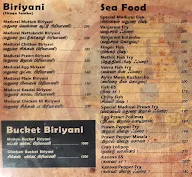 Madurai Veedu menu 1