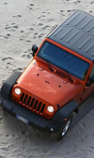 Wallpaper with Jeep Wrangler