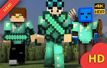 Minecraft Skins HD Wallpapers New Tab small promo image