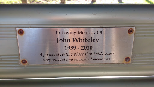 John Whiteley Memorial Bench 