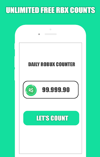 Free Robux Counter For Roblox Rbx Masters Apk By Cowlony Wikiapk Com - dollars to robux how to get 999 robux