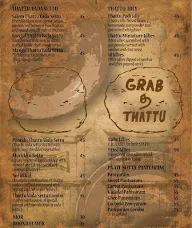 Grab D Thattu - Omr Food Street menu 4