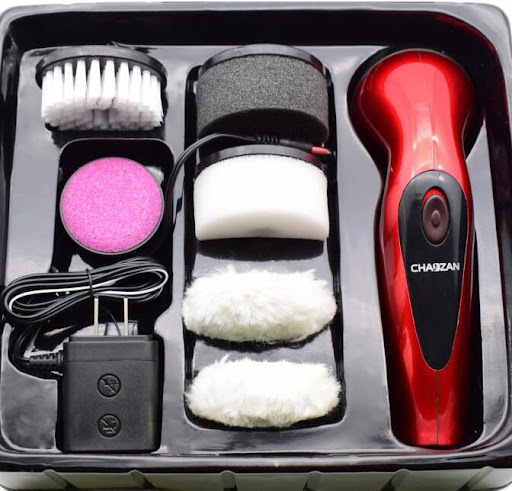 Title 3, Rechargeable Electric Household Handheld Shoe C...