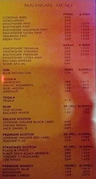 Dragon's Maharani menu 1