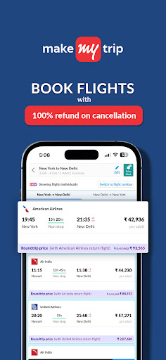 MakeMyTrip - Flights & Hotels screenshot #4