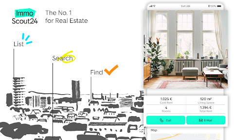 Screenshot ImmoScout24 - Real Estate