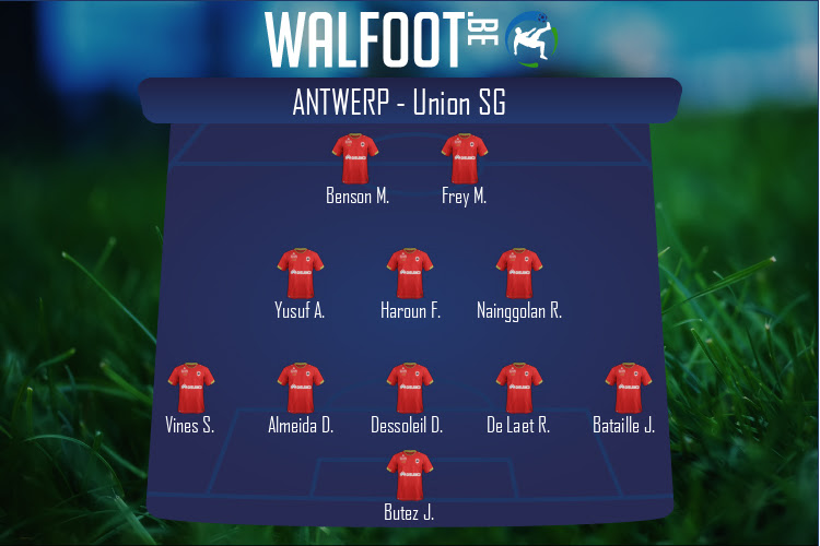 Composition Antwerp | Antwerp - Union SG (01/05/2022)