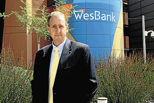 STEADFAST: WesBank's Chris de Kock