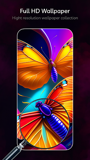 Screenshot Cute Butterfly HD Wallpaper