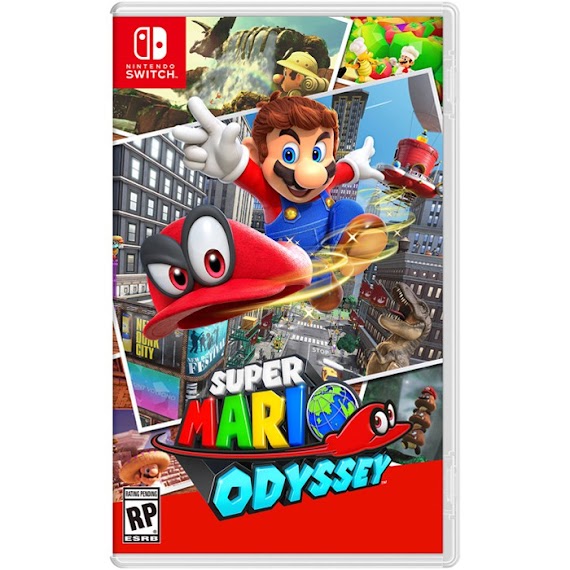 [Mã 1212Elsale0 Giảm 5% Đơn 400K] Đĩa Game Super Mario Odyssey Cho Máy Nintendo Switch