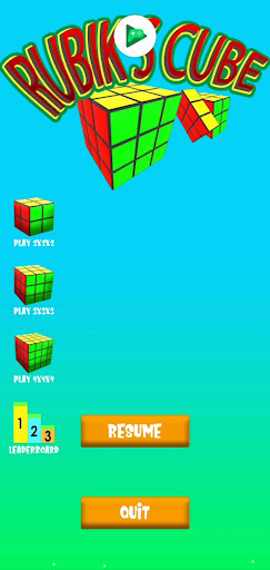 Screenshot Rubik's Cube 3D