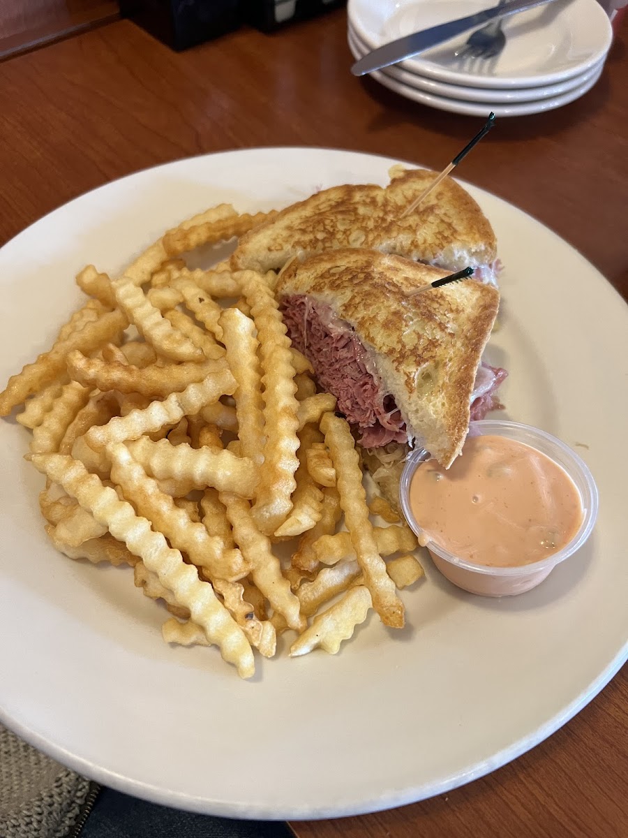 The Reuben was absolutely delicious!!