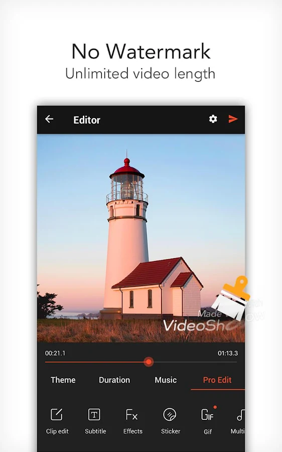    VideoShow Pro -  Video Editor- screenshot  