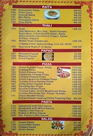 Pummy's Paradise Restaurant menu 2