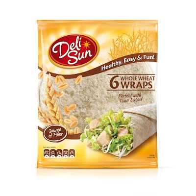 Deli Sun Plain Soft Tortillas, 8 Wraps - 320 gm