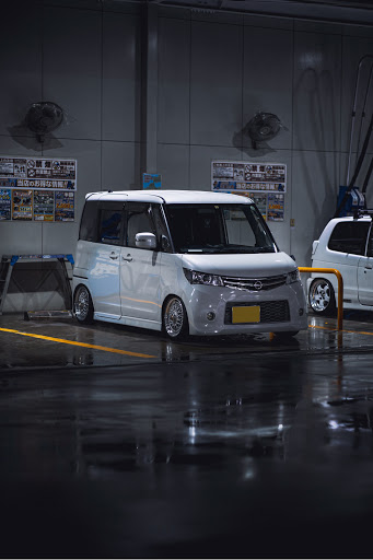 ルークス ハイウェイスター ターボ の洗車 車高調交換 アクスル欲しい 汚い車に関するカスタム メンテナンスの投稿画像 車のカスタム情報はcartune