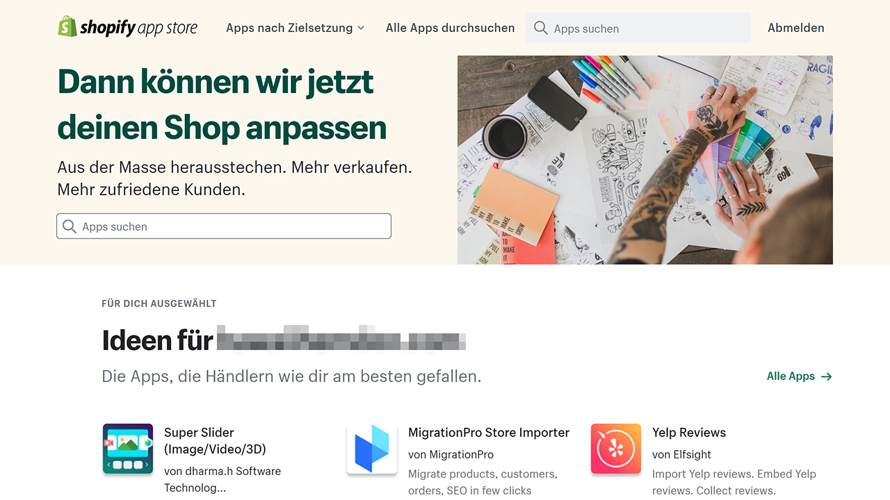 Shopify Kosten Gebühren Testphase App Store