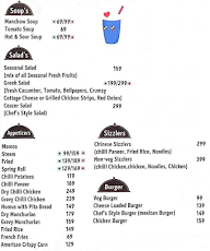 The Park Cafe & Restro menu 1