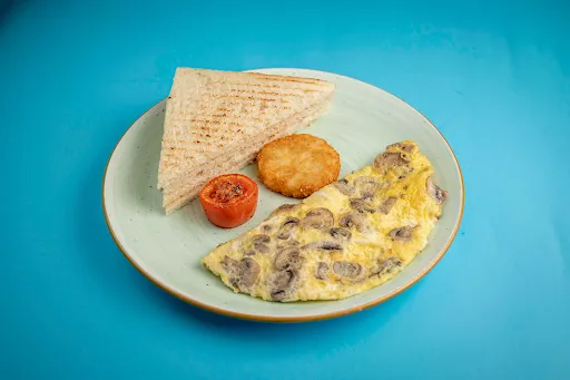 Mushroom And Cheese Omelette