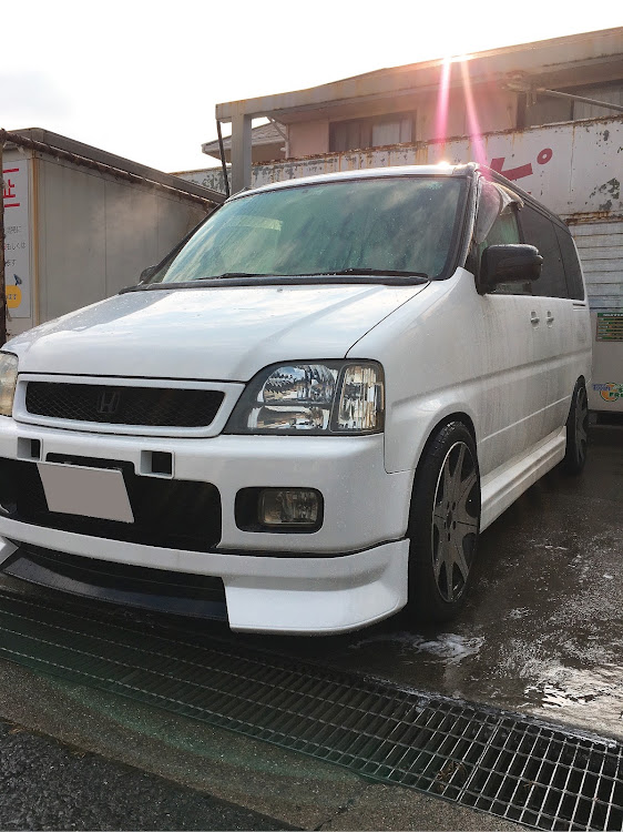 ステップワゴンのヤン車？・RF頑張ろう委員会・旧くても綺麗にしてればカッコいい・ホイール交換に関するカスタム事例の投稿画像4枚目