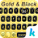 Thème de clavier Goldandblack icon