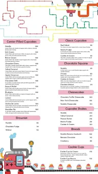 CupCake Factory menu 1