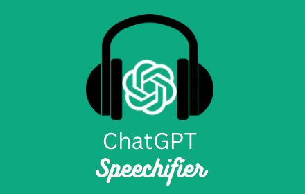 ChatGPT Speechifier small promo image