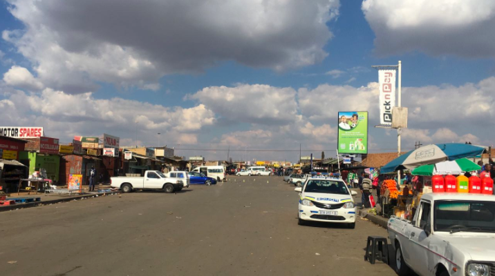 Three people were killed and another seriously wounded in a shooting outside a shop in Tembisa on the East Rand Wednesday afternoon.