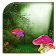 Cute Mushroom Live Wallpaper icon