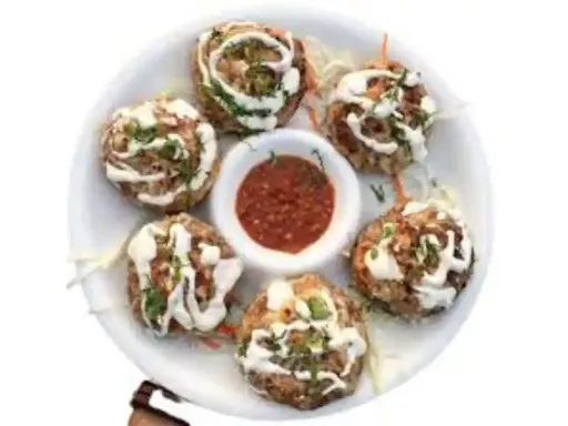 Mushroom Afghani Momos