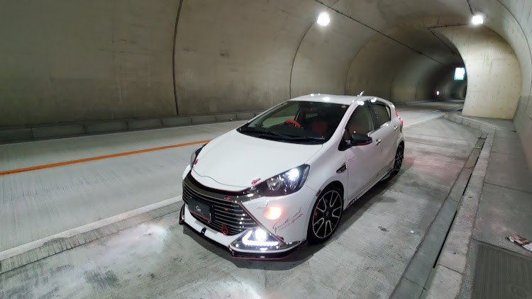 アクアG'sのトンネル撮影・トンネル・梅雨の晴れ間・洗車・DIYに関するカスタム事例の投稿画像4枚目