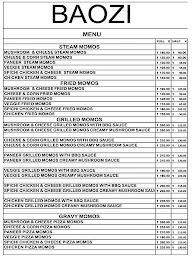 Baozi Momos menu 2