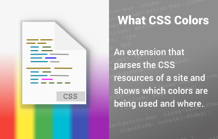 What CSS Colors small promo image