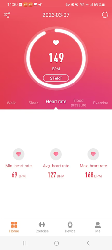 Screenshot JYouPro - Fitness Tracker