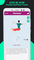 Pilates Yoga Fitness Workouts Screenshot