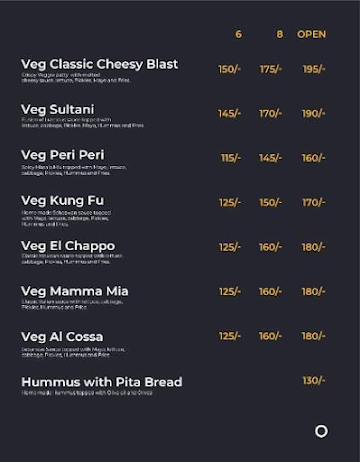 Shawarma And Sons menu 