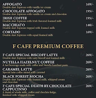 FTV Cafe menu 2