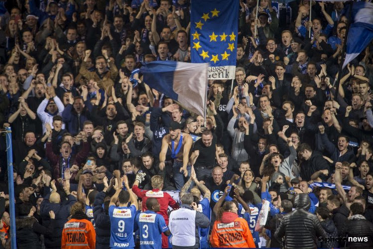 Genk-spelers vieren met supporters: "Hier doe je het voor!"