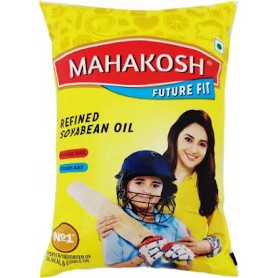 Mahakosh Refined Soyabean Oil - 1 ltr