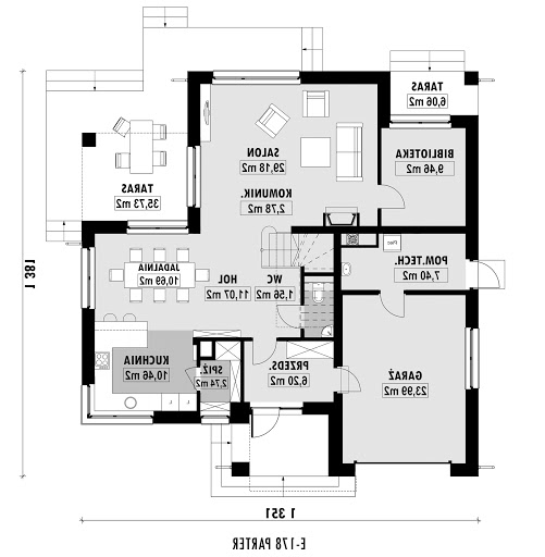 E-178 - Rzut parteru
