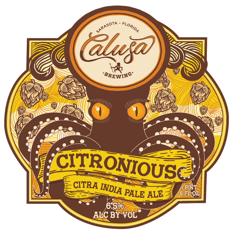 Logo of Calusa Citronious Bottle (22oz)