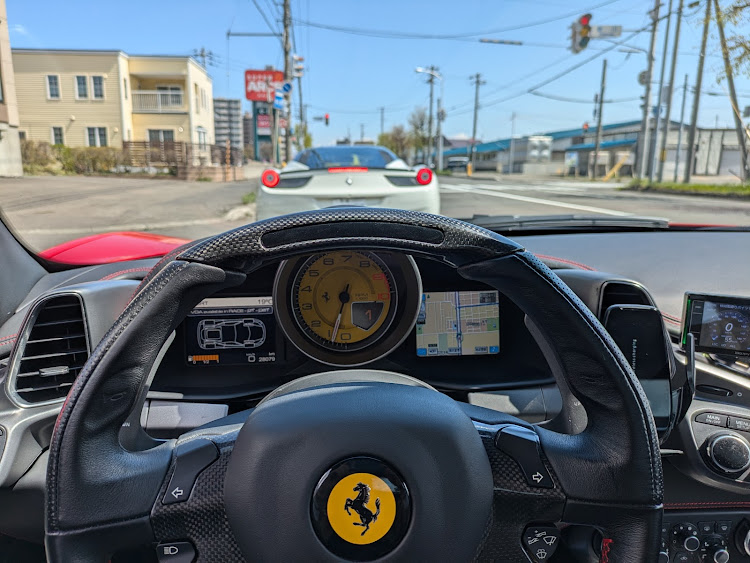 458イタリアの458イタリア・ミーティング・ツーリング・桜・ゴールデンウィークに関するカスタム事例の投稿画像2枚目