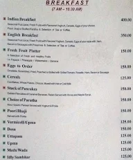 Neel Kamal Restaurant - Hotel Mewargarh menu 1