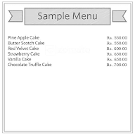 Khurana Bakers menu 1