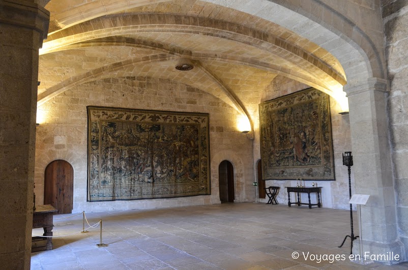 salle de conseils, palma, palais almudaina