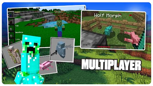 Screenshot Morph Mod: Morphing Minecraft