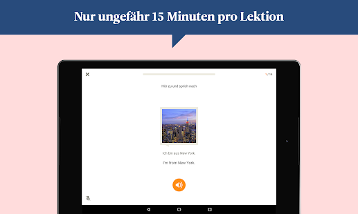 Babbel - Sprachen lernen Screenshot