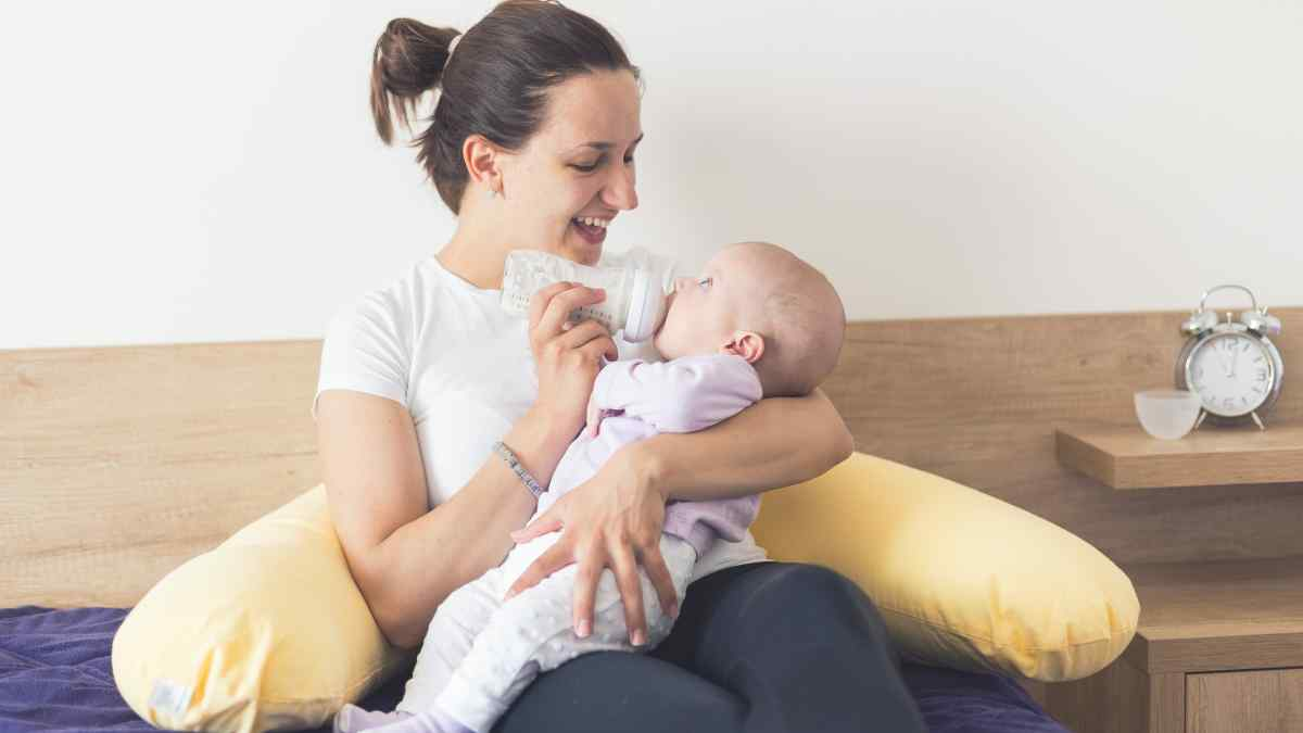 bottle-feeding